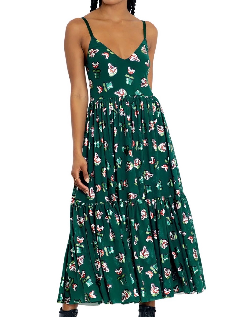 BlackMilk Super Mario Bros
Piranha Plants Sheer Midaxi Dress